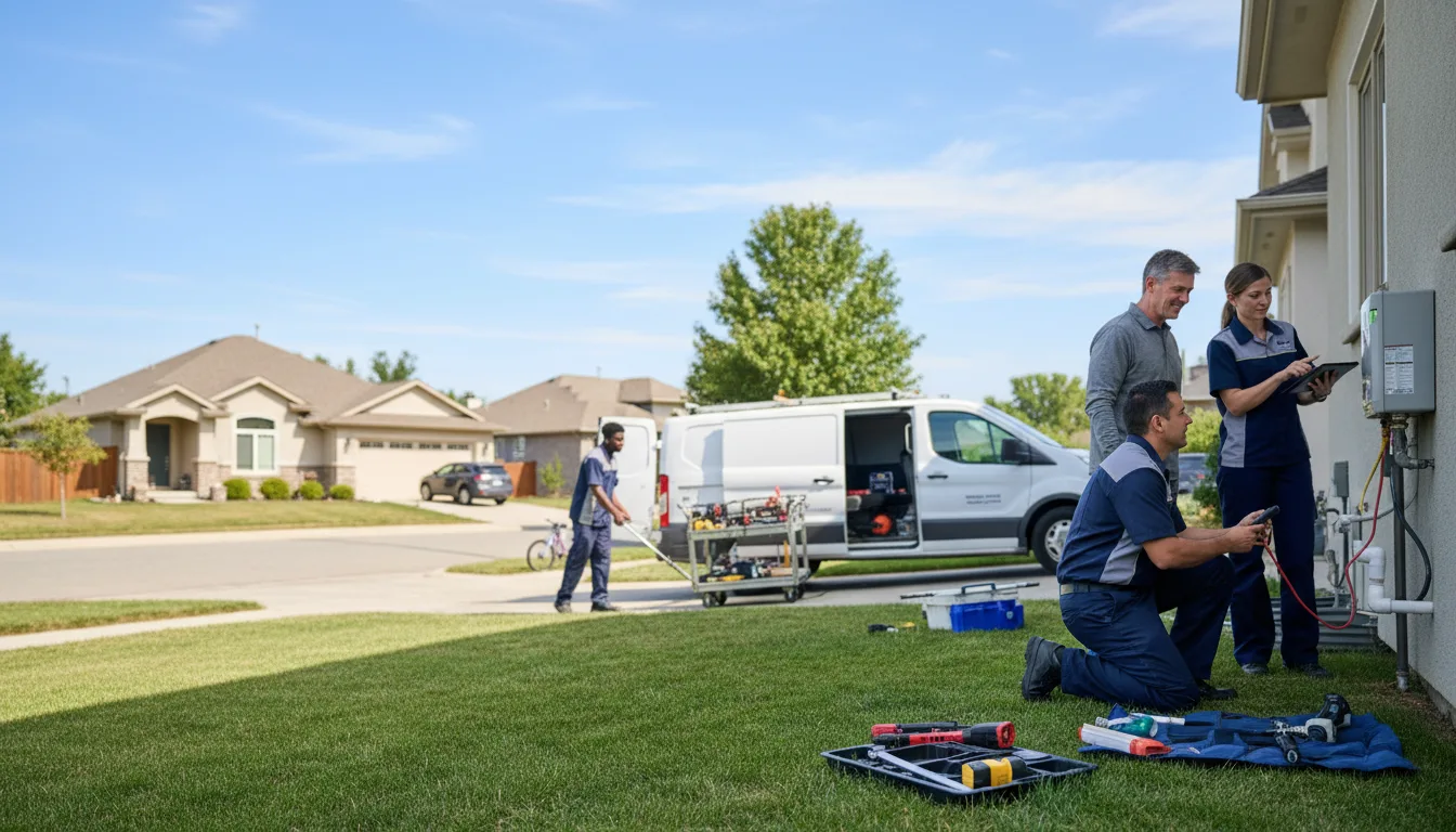 Tankless water heater service in Tennessee Colony, TX